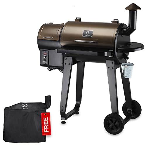 Z GRILLS ZPG-450A 2022 Upgrade Wood Pellet Grill & Smoker 6 in 1 BBQ Grill...