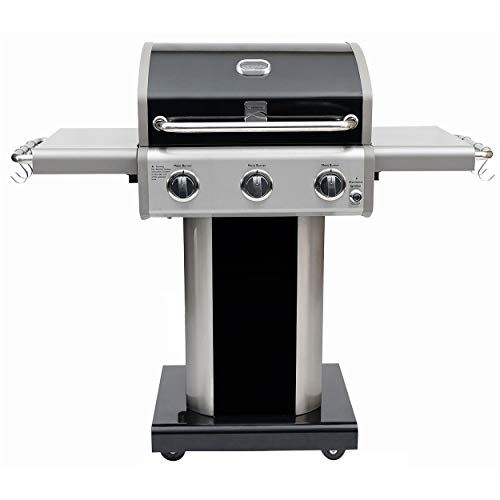 Kenmore 3-Burner Outdoor BBQ Grill | Liquid Propane Barbecue Gas Grill with...