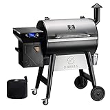 Z GRILLS Wood Pellet Grill Smoker with PID 2.0 Technology, Meat Probes, 697...