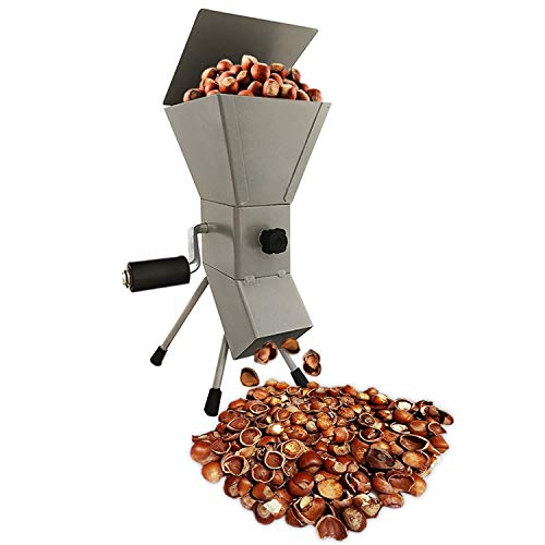 Hand Crank Nutcracker Tool for Hazelnuts, Soft Shell Pecans, Pistachios and...