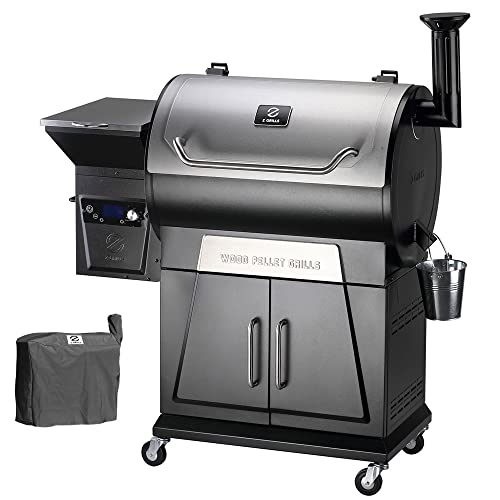 Z GRILLS Wood Pellet Grill Smoker with 2022 PID Controller, 700 Cooking...