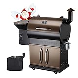 Z GRILLS Wood Pellet Grill Smoker with Digital Controls, Cover, 700 sq. in....