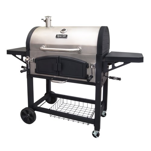 Dyna-Glo DGN576SNC-D X-Large Premium Dual Chamber Charcoal Grill