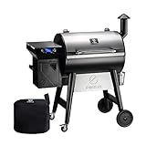 Z Grills 8 in 1 Wood Pellet Grill & Smoker, PID Controller, Meat Probes,...