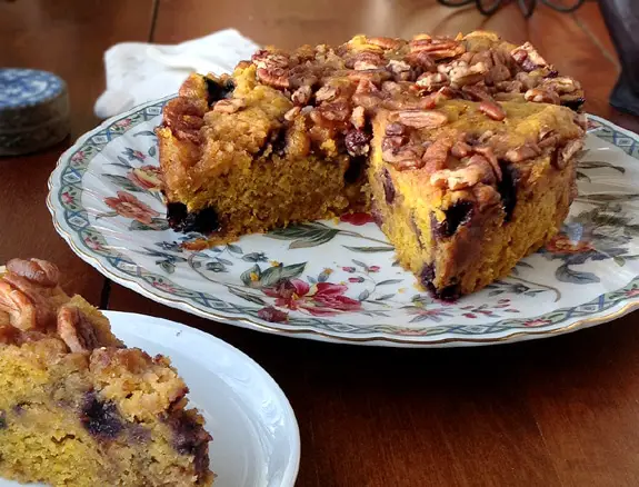 Pumpkin Blueberry Bread