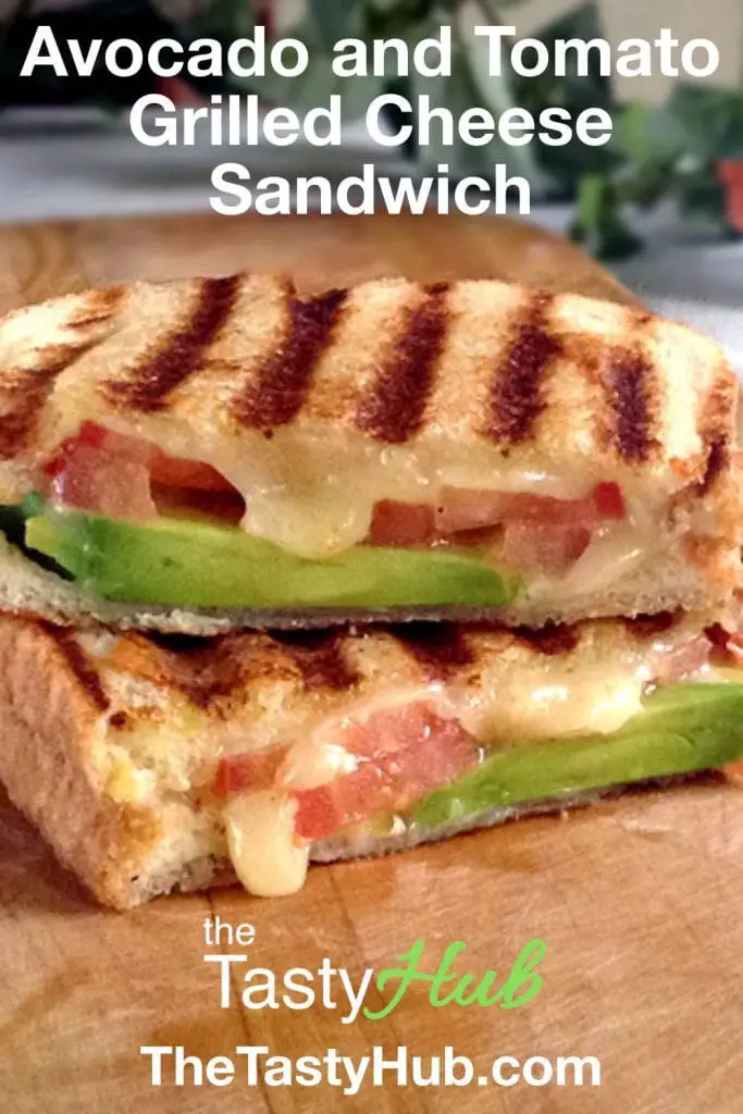 Avocado and Tomato Grilled Cheese Recipe