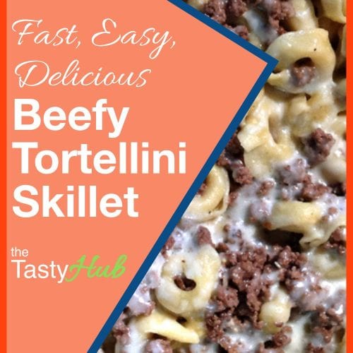 Beefy Tortellini Skillet Recipe