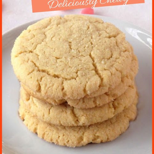 Chewy Sugar Cookies Recipe