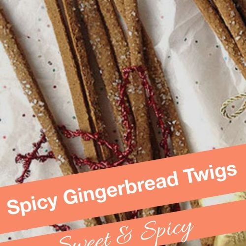 Spicy Gingerbread Twigs Recipe