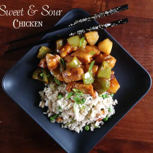 Sweet & Sour Chicken and Fried Rice Recipes