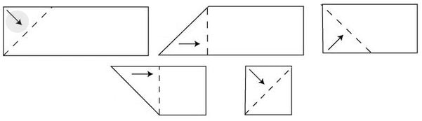 Boereg Folding Diagram - Step 2