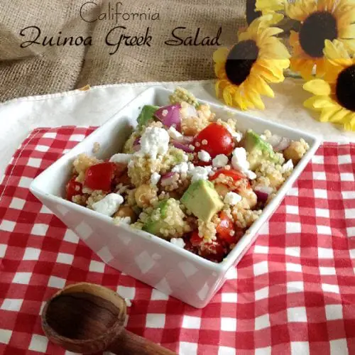 California Quinoa Greek Salad