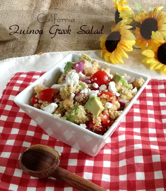 California Quinoa Greek Salad