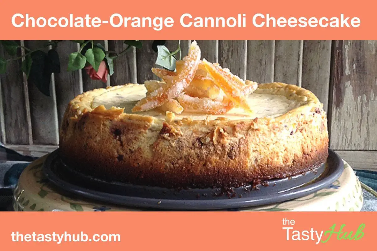 Chocolate-Orange Cannoli Cheesecake Recipe