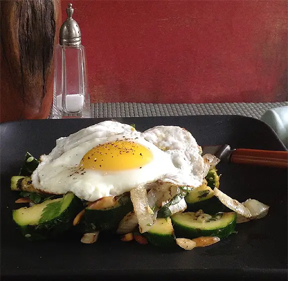 Grilled Zucchini with Sea Salt and Lemon Zest