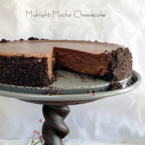 Midnight Mocha Cheesecake