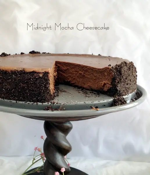 Midnight Mocha Cheesecake