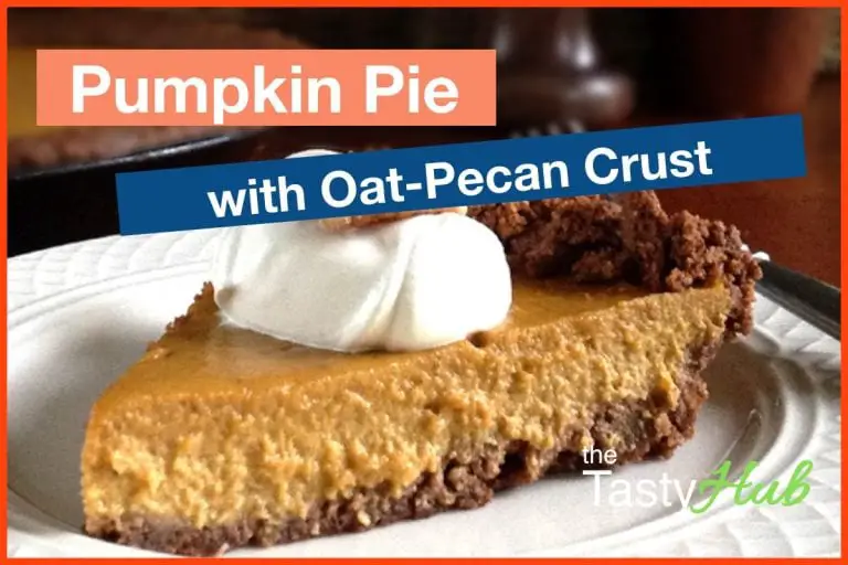 Pumpkin Pie with Oat Pecan Crust