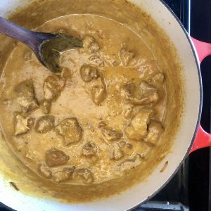 Turmeric and Coconut Goat Curry